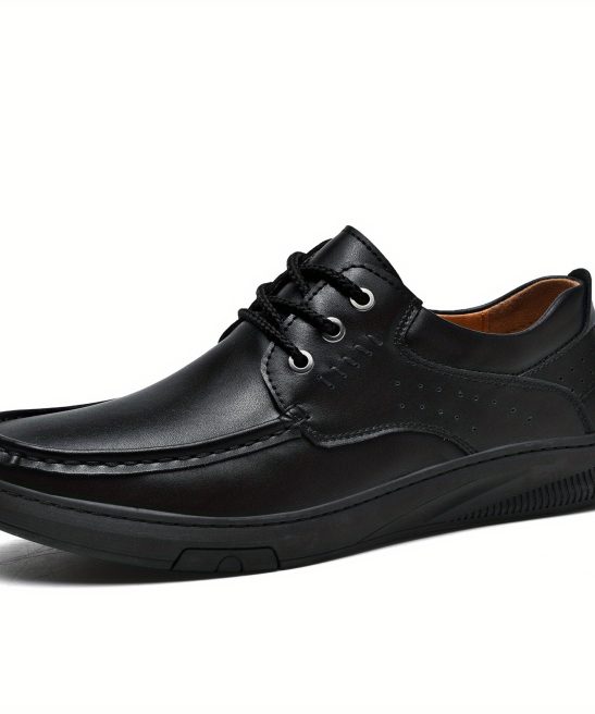 Shoes for Men Spring And Summer Casual Men's Shoes: Doudou Shoes, Comfortable Leather Lazy Shoes, Lace-up Shoes, Driving Shoes, Business Casual Shoes - Image 9