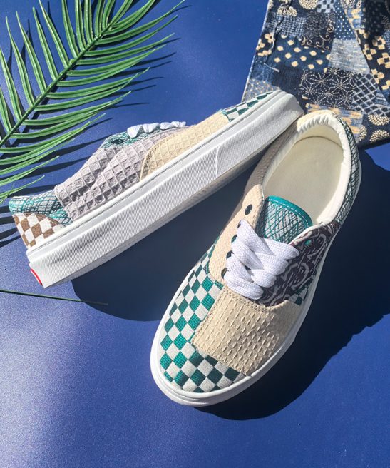 Versatile and Trendy Spliced Canvas Low-top Shoes, Light Luxury Vintage Style, Fashionable for Couples, Comfortable and Lightweight, Wear-resistant and Anti-slip, with a Simple and Stylish Design. Suitable for Students, Casual Skate Shoes, Unisex - Image 5