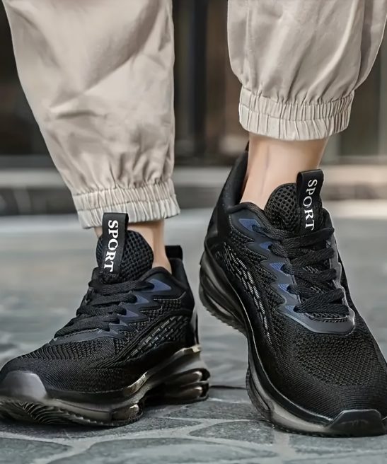 Men'S Fashion Breathable Casual Sports Shoes Outdoor Double Air Cushion Skate Shoes Running Shoes - Image 10