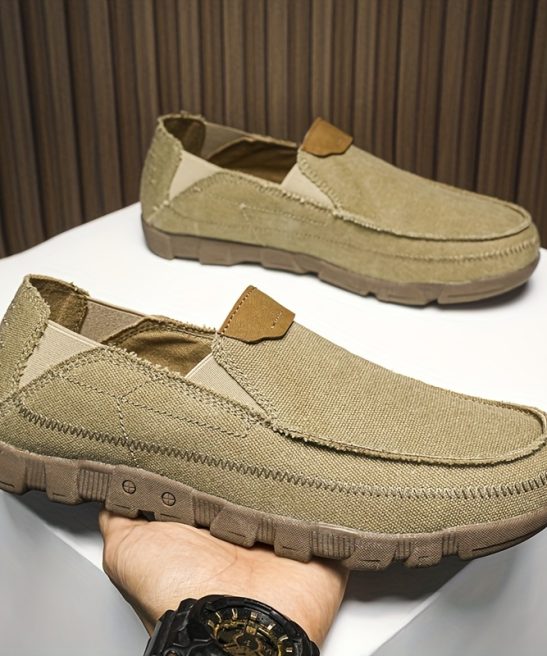 New Style of Men'S Thick-Soled Slip-On Sports Casual Shoes, Lightweight, Comfortable, Breathable, And Durable, Suitable for Daily Leisure And Hiking Activities - Image 6