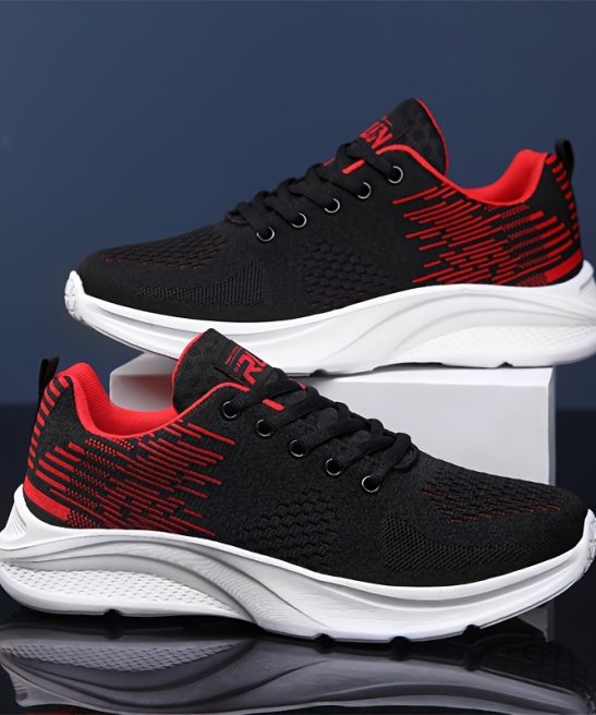 Men's Breathable Lightweight Sneakers - Trendy, Comfy & Anti-Skid - Perfect for Walking - For Men - Casual Wear - Ideal Gift for Everyday Use - Image 8