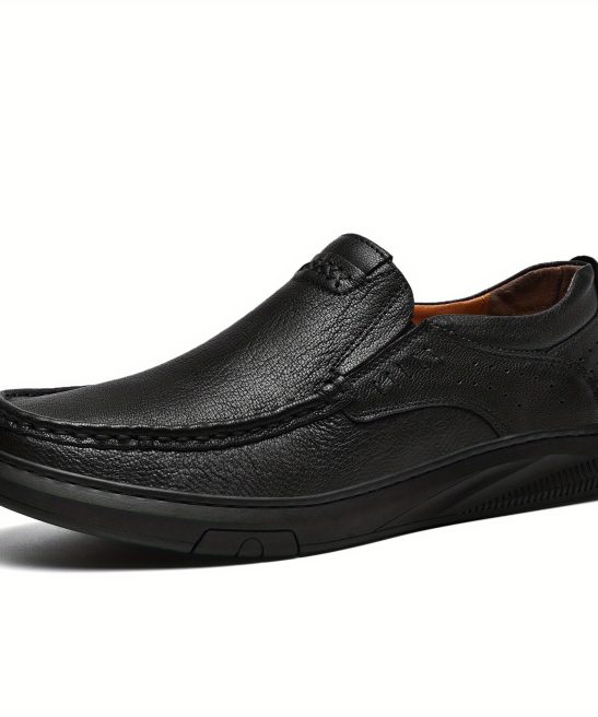 Shoes for Men Spring And Summer Casual Men's Shoes: Doudou Shoes, Comfortable Leather Lazy Shoes, Lace-up Shoes, Driving Shoes, Business Casual Shoes - Image 6