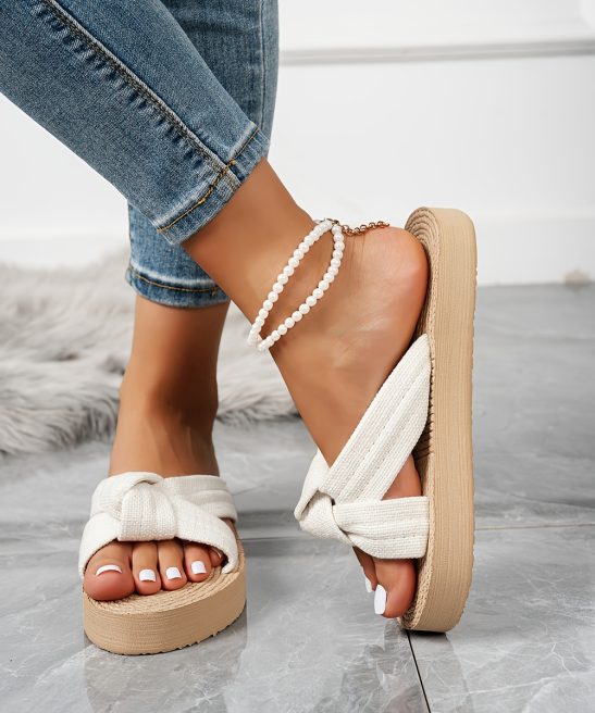 1 Pair Women'S Summer Slippers, Soft Breathable Outdoor Sandals, Lightweight Comfortable Casual, Suitable for Beach Travel, Women'S Sandals, Casual Slippers, Vacation Shoes, Open-Toe Design, Easy Footwear, Comfortable Lining, Women'S Slippers - Image 7