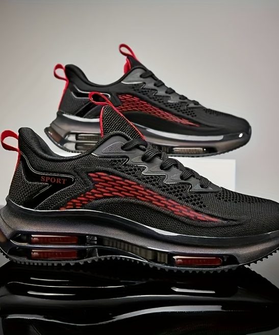 Men'S Fashion Breathable Casual Sports Shoes Outdoor Double Air Cushion Skate Shoes Running Shoes - Image 5