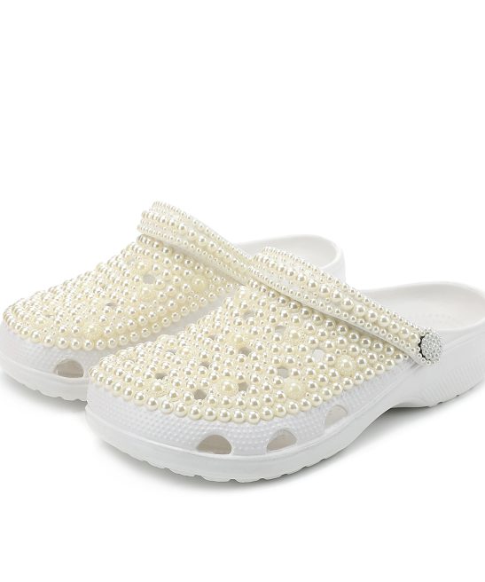 Women's Plus Size Handmade Shoes, Glass Rhinestone Decor, Gorgeous Dazzling Elegant Luxury High-End Fashion Footwear, Eye-Catching Chic Unique Design, Women Shoes - Image 6