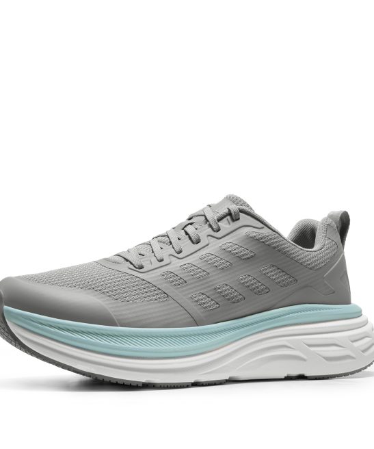 Men's Walking Running Tennis Sneakers with Thick Cushioning Midsole & Non-Slip Sole - Low-Top Breathable Athletic Gym Workout Shoes Suitable for Jogging, Gym, Tennis, Walking - Comfortable Supportive Sneakers - Image 8