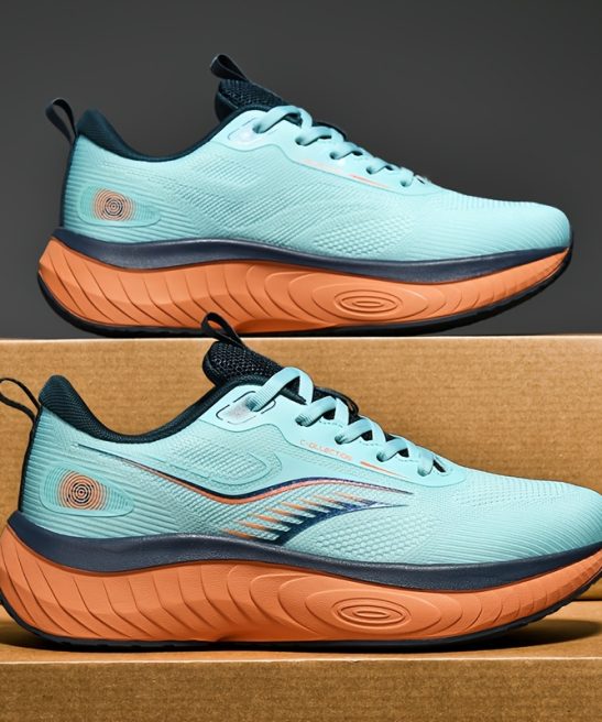 Men'S Casual Running Shoes, High-Performance Racing Competition Test Shoes, Fabric Comfortable Lining, Breathable Mesh Athletic Shoes, Suitable for Gym Training, Outdoor Hiking And Travel - Image 8