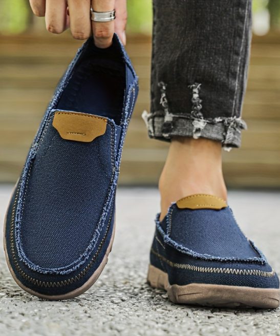 New Style of Men'S Thick-Soled Slip-On Sports Casual Shoes, Lightweight, Comfortable, Breathable, And Durable, Suitable for Daily Leisure And Hiking Activities - Image 12