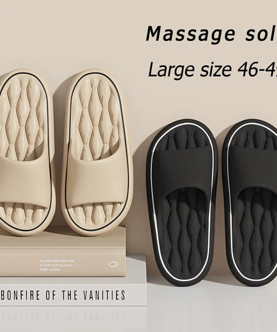 Men's Large Size Black EVA Slippers- Non-Slip Quick-Dry Breathable Open-Toe Design, Ergonomic Comfort with Arch Support and Cushioning Insole, All-Season Indoor and Outdoor Home Training Shoes, Lightweight and Durable PU Sole Fabric Lining, Sports, Soft Slippers for Women, Slippers for Men Non Slip, Men Slippers High Quality, Fall Slippers, Slipper Boots, Quickdry Footwear, Sporty Slippers, Casual Footwear, Cushioned Insole, Slipresistant Footwear, Supportive Footwear, - Image 7