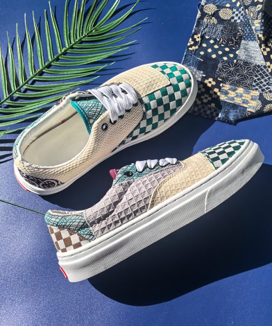 Alternative view of Versatile and Trendy Spliced Canvas Low-top Shoes, Light Luxury Vintage Style, Fashionable for Couples, Comfortable and Lightweight, Wear-resistant and Anti-slip, with a Simple and Stylish Design. Suitable for Students, Casual Skate Shoes, Unisex