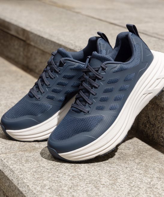 Men's Walking Running Tennis Sneakers with Thick Cushioning Midsole & Non-Slip Sole - Low-Top Breathable Athletic Gym Workout Shoes Suitable for Jogging, Gym, Tennis, Walking - Comfortable Supportive Sneakers - Image 7