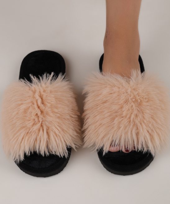 Ladies' Slip-On Indoor Footwear - Extremely Soft Long Plush Faux Fur Look, Non-Skid Bottom - Perfect for Year-Round Use in Living Room, Bedroom, Spa Relaxation Footwear - A Must-Have Cozy Attire for Women, Stylish Home Accent, Comfortable Padding - Image 13