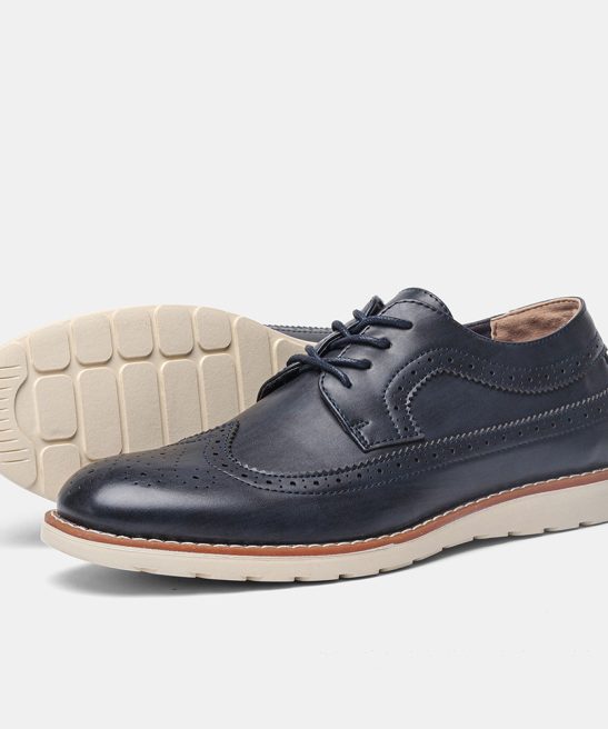 Men's Ultra-light Casual Shoes Retro Comfortable Genuine Leather Sneakers