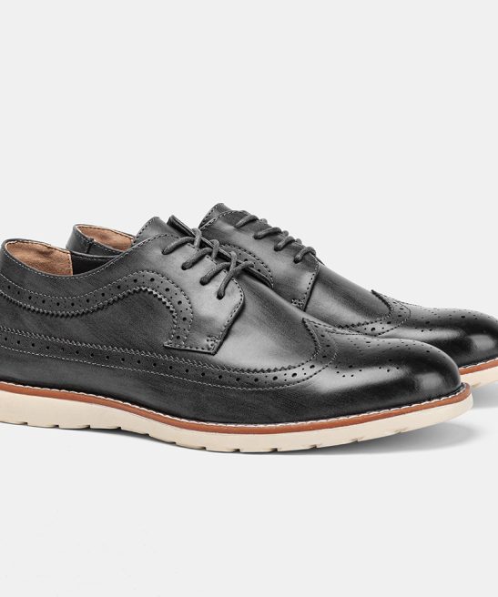Men's Ultra-light Casual Shoes Retro Comfortable Genuine Leather Sneakers - Image 4