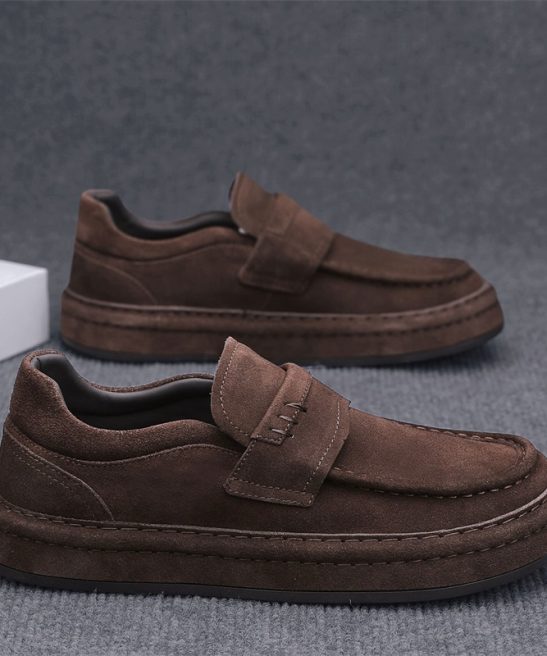 Men'S Autumn Slip-on Low-Top Comfortable Sports Casual Shoes | Canvas Upper, Rubber Sole, Fabric Lining, Round Toe, Solid Color - Image 6